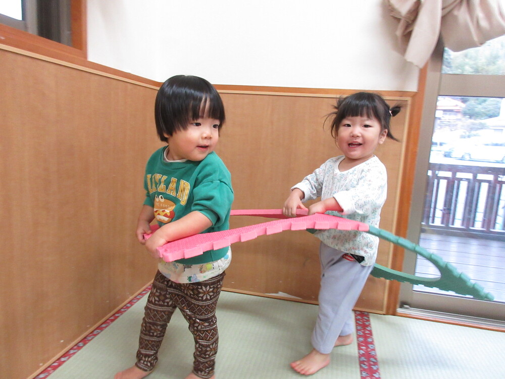 プラポイントで遊んでいる様子 (3)