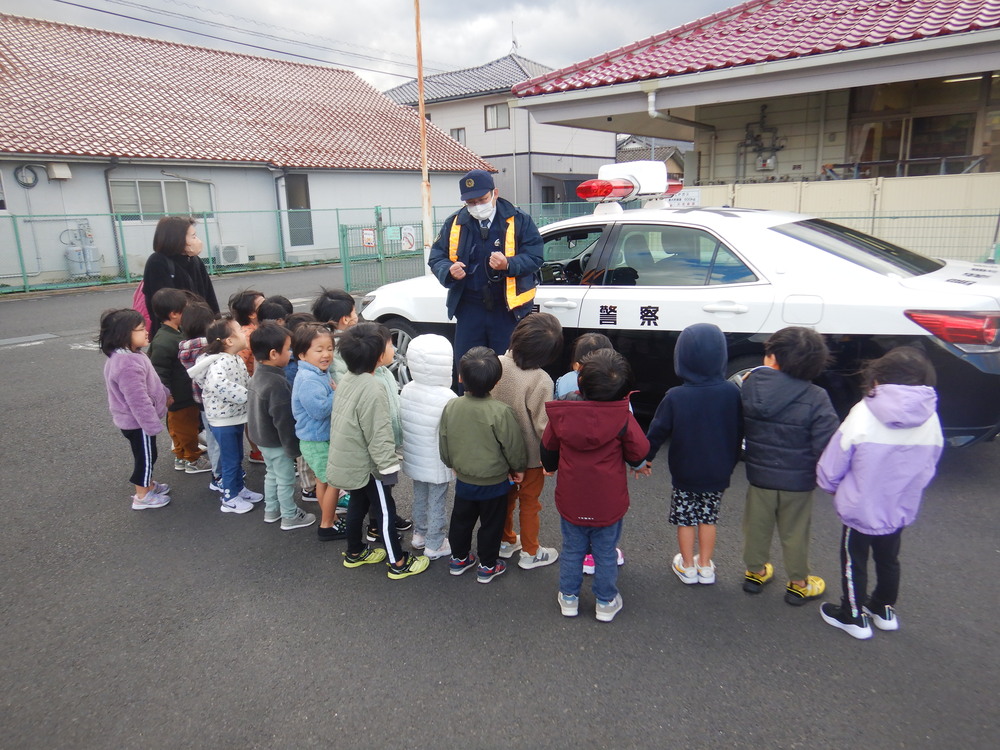 パトカー見学