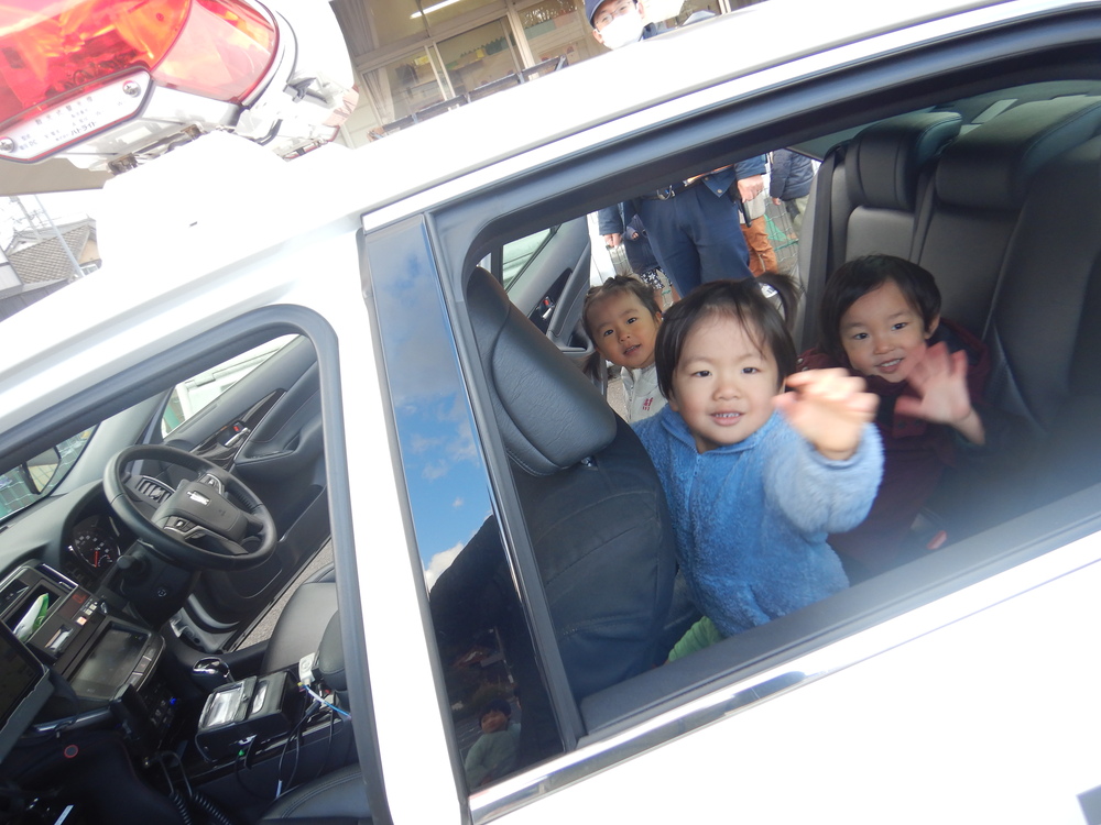 パトカー見学
