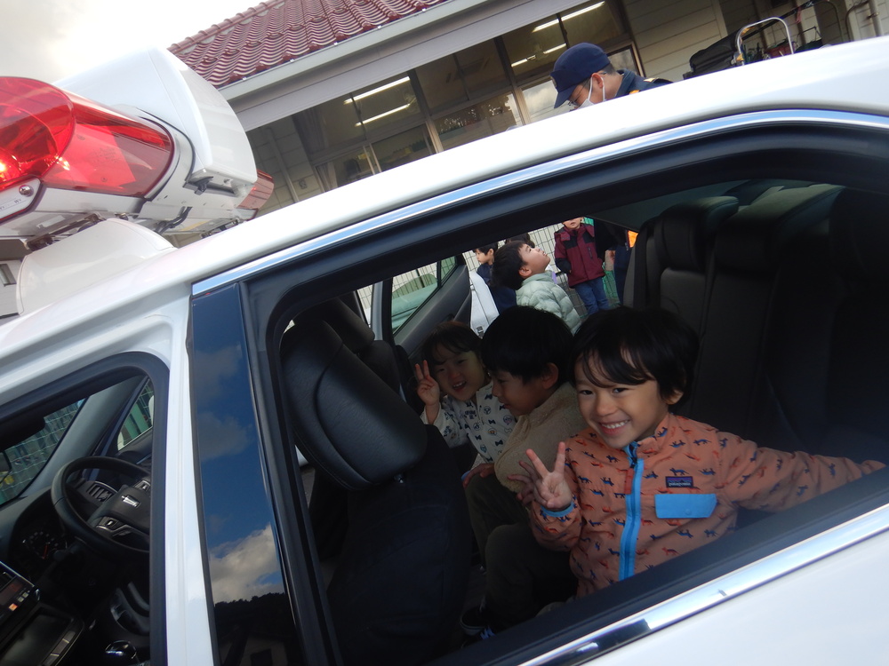 パトカー見学