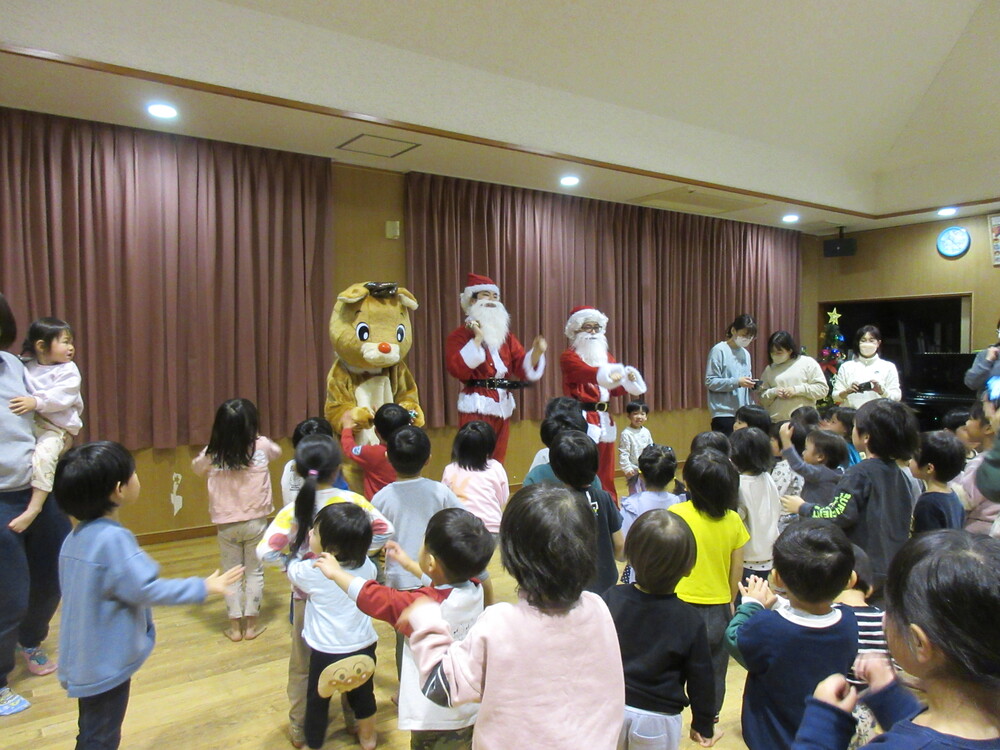 クリスマス会の様子