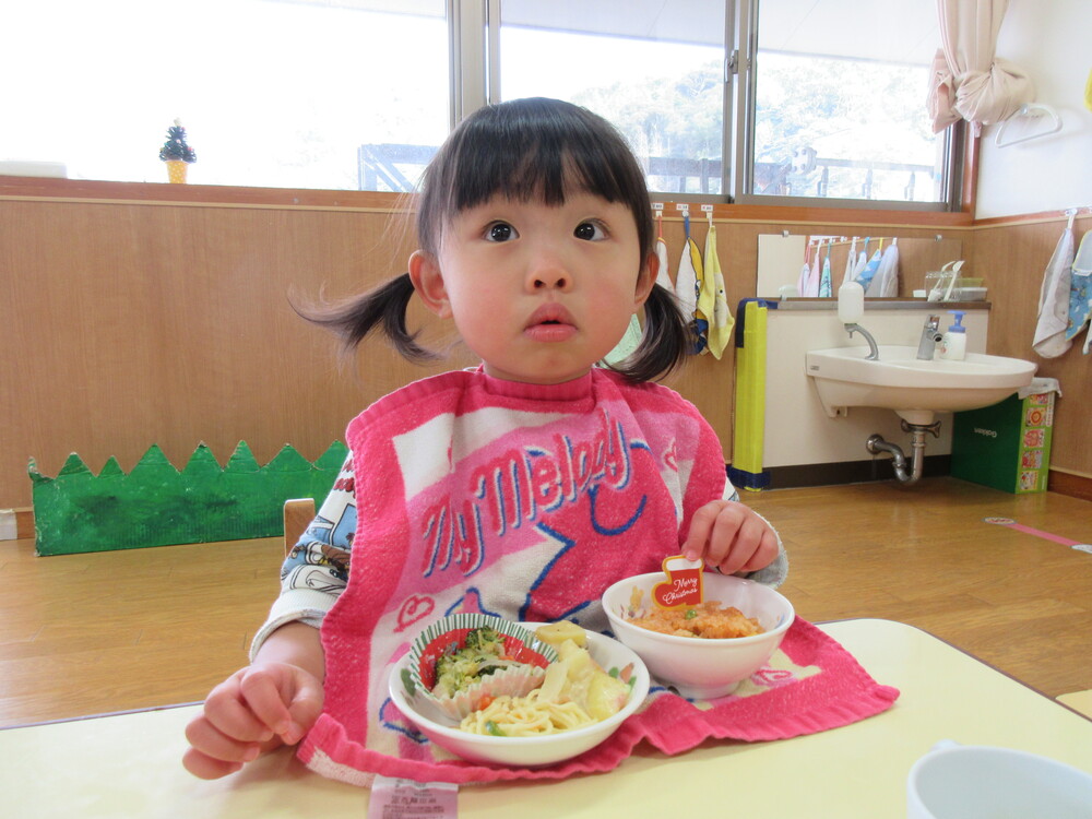 給食の様子