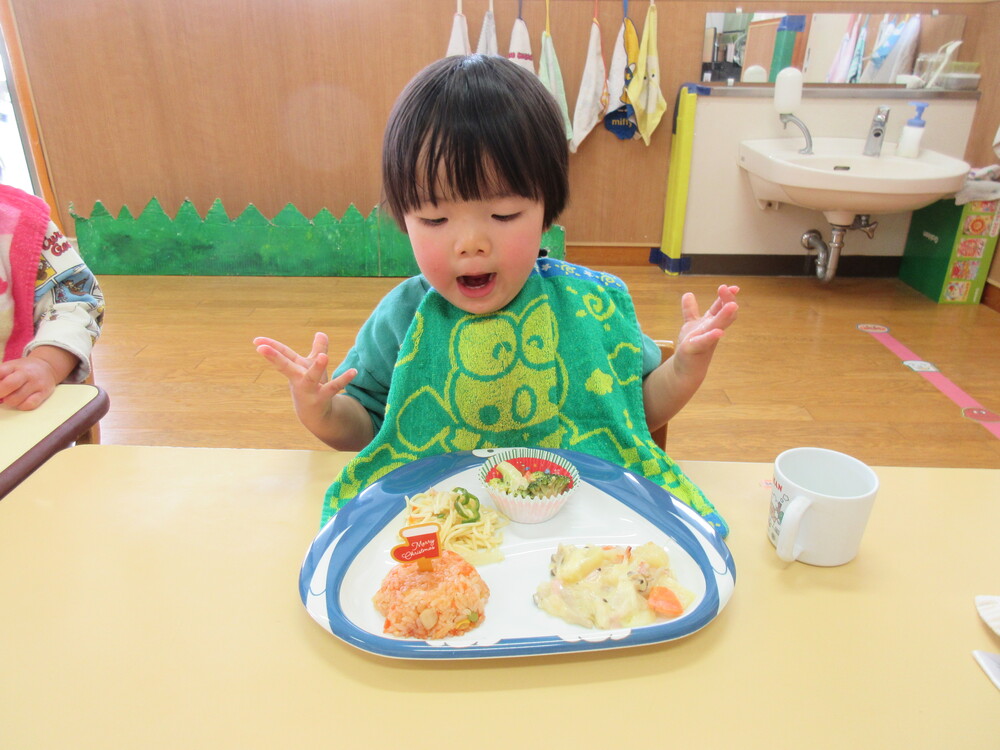 給食の様子