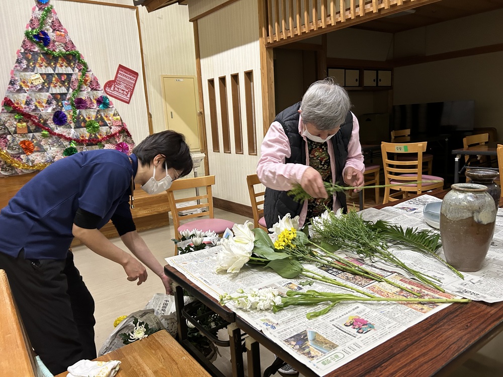 Sさんとお花