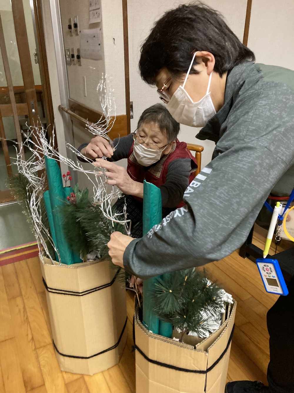 Tさんと門松づくり