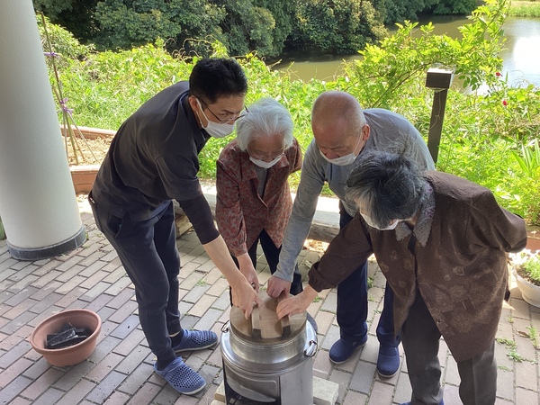 野外炊飯