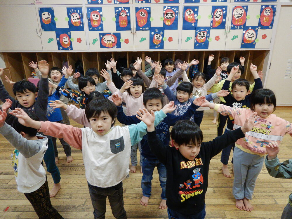 お楽しみ会の練習の様子