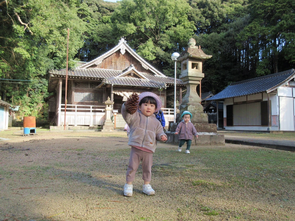 散歩の様子（喜多の宮）