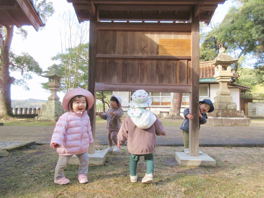 散歩の様子（喜多の宮）