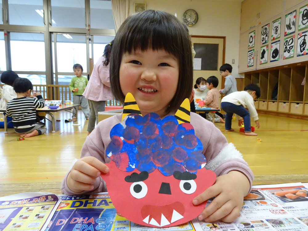 鬼の制作 (2)