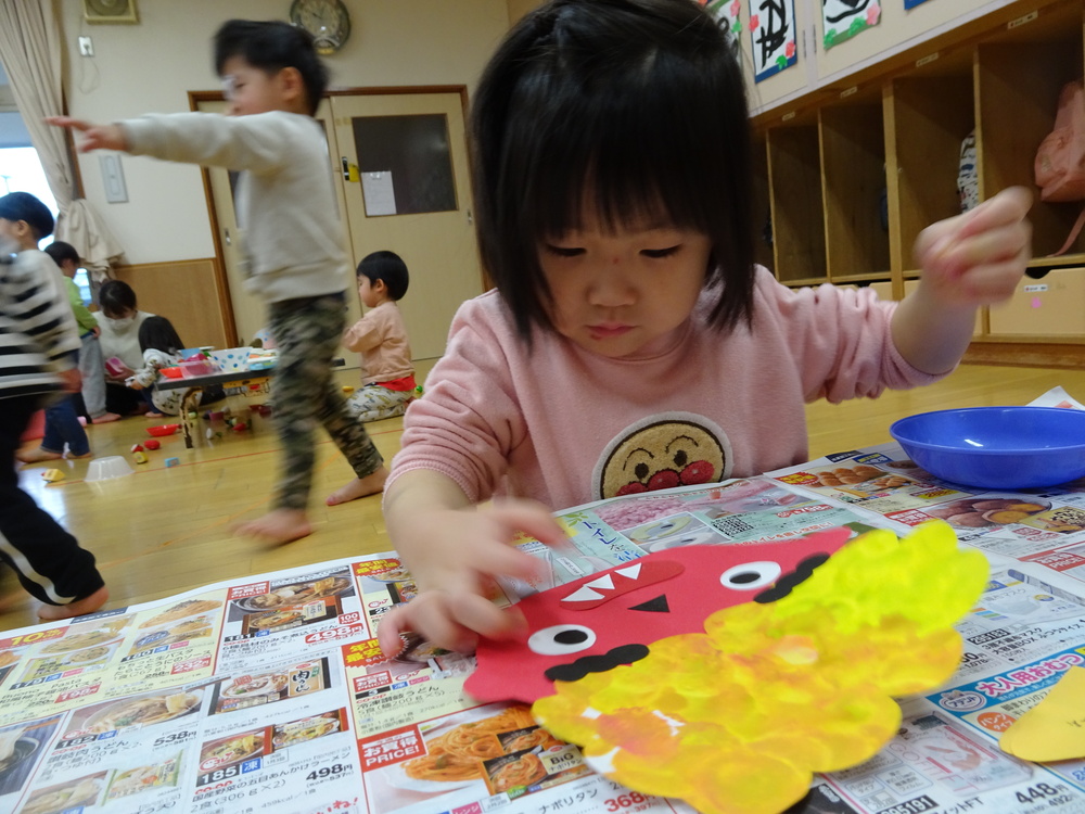 鬼の制作 (3)
