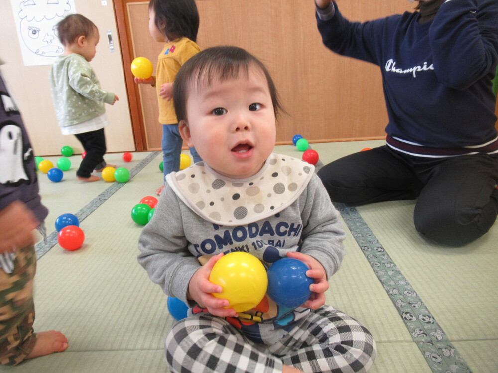 豆まきの練習 (5)