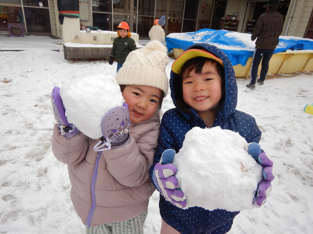 雪あそび３