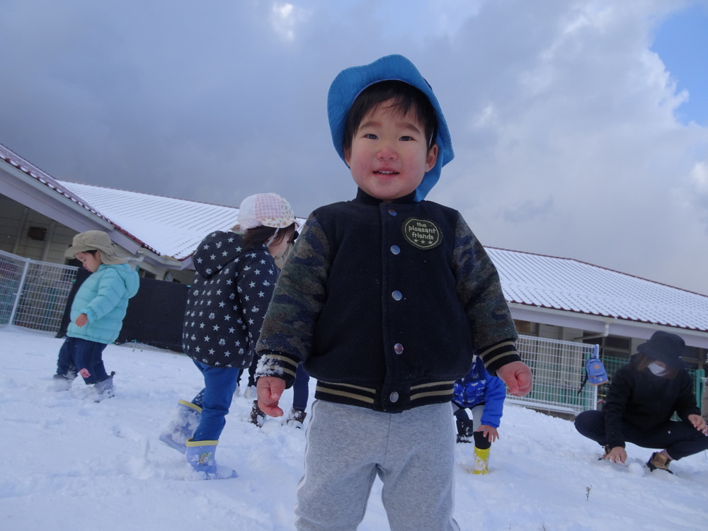 雪遊び (4)
