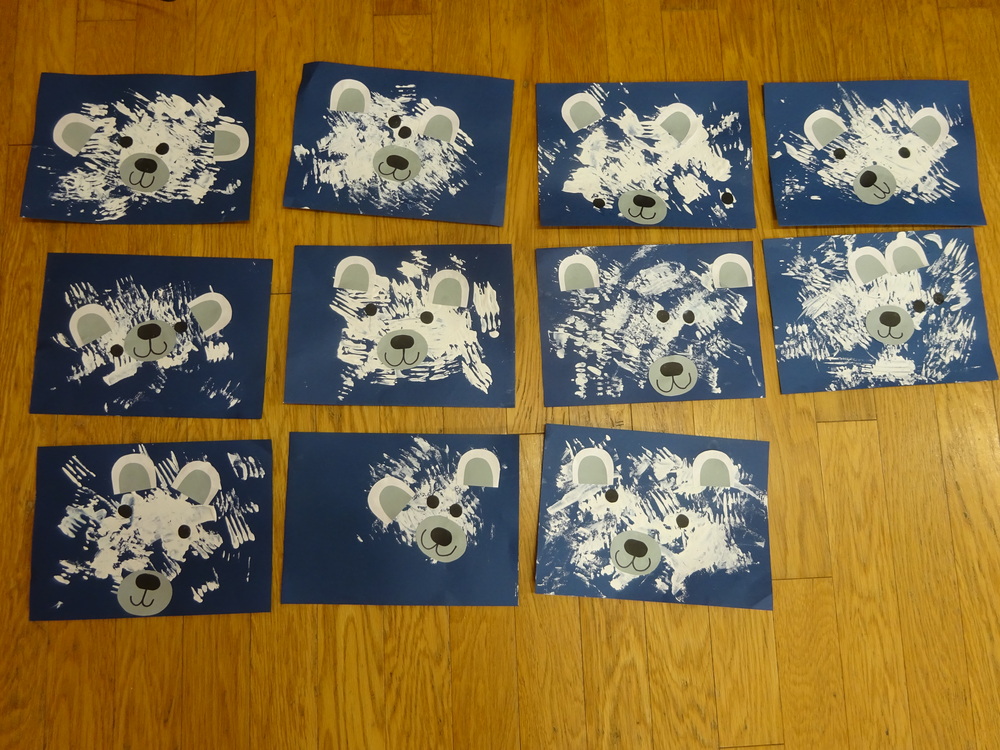 白くまの完成 (3)