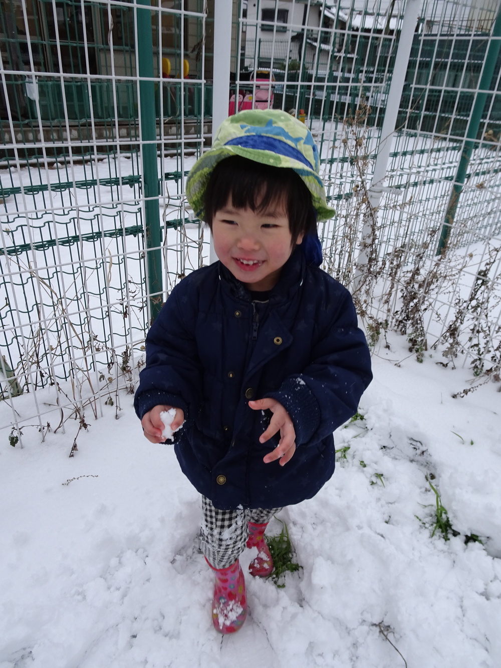 雪遊び (4)