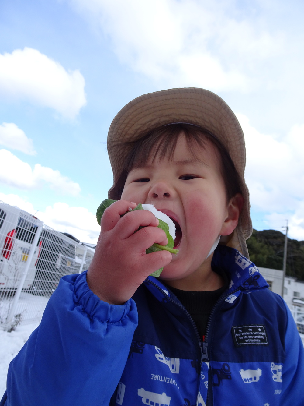 雪遊び (10)