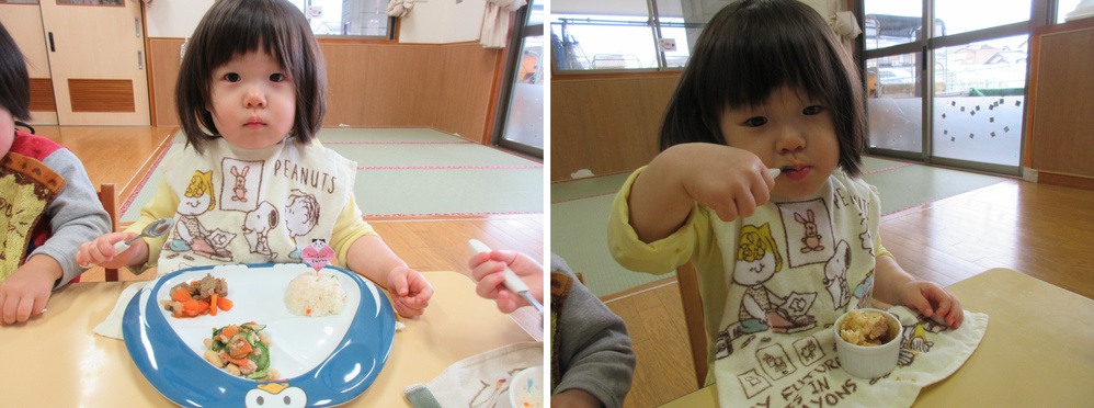 給食の様子