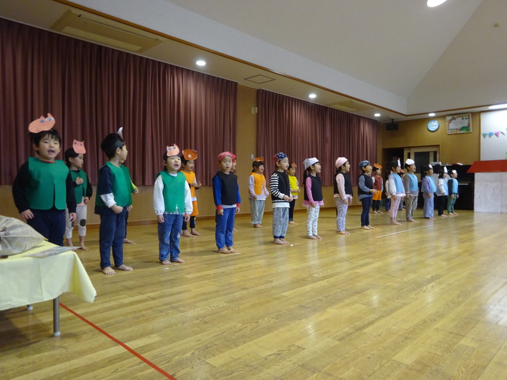 お楽しみ会のリハーサル