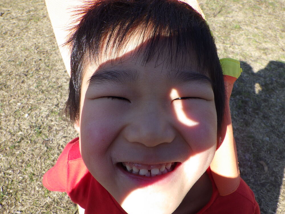 遊んでいる様子