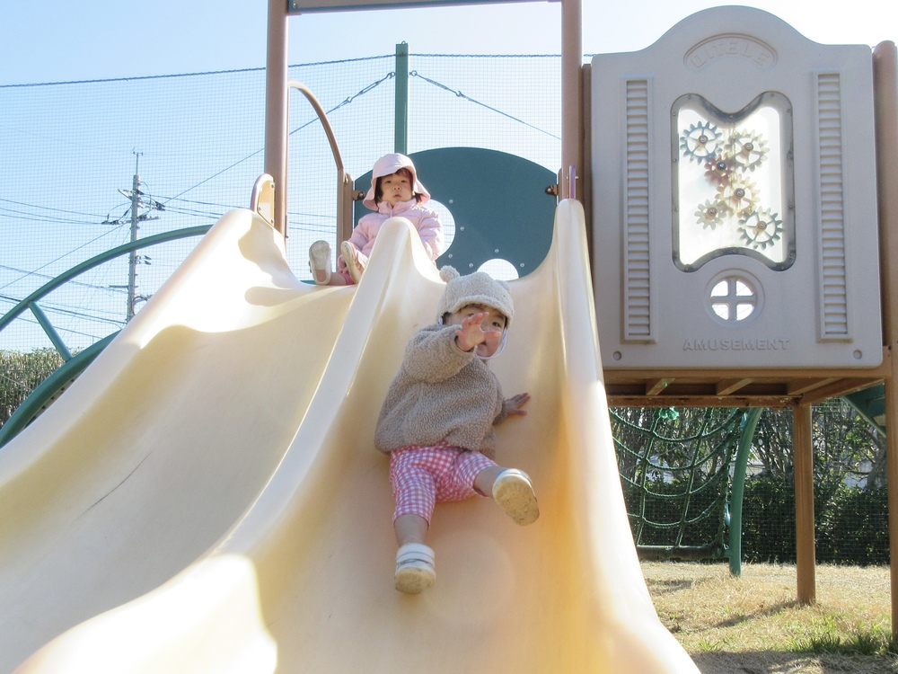 散歩の様子（宮崎公園）
