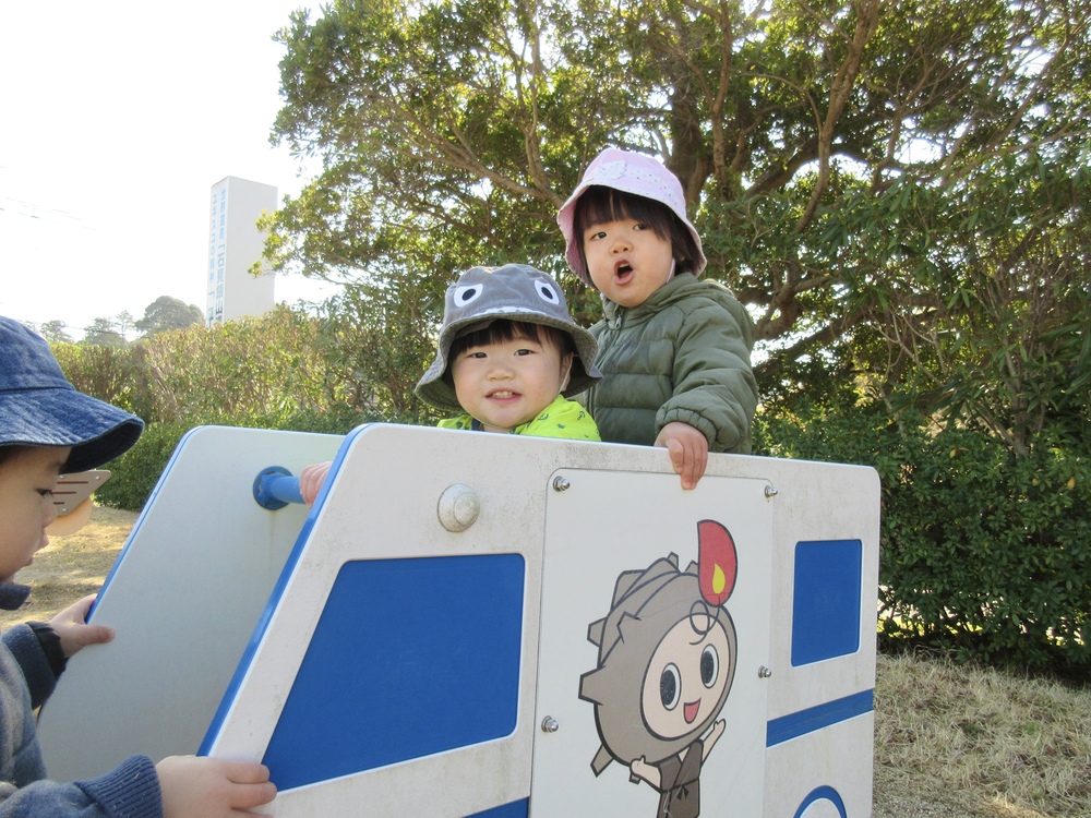 散歩の様子（宮崎公園）