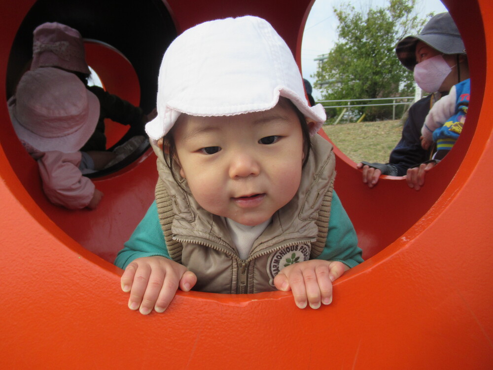 あすてらす公園で遊んでいる様子