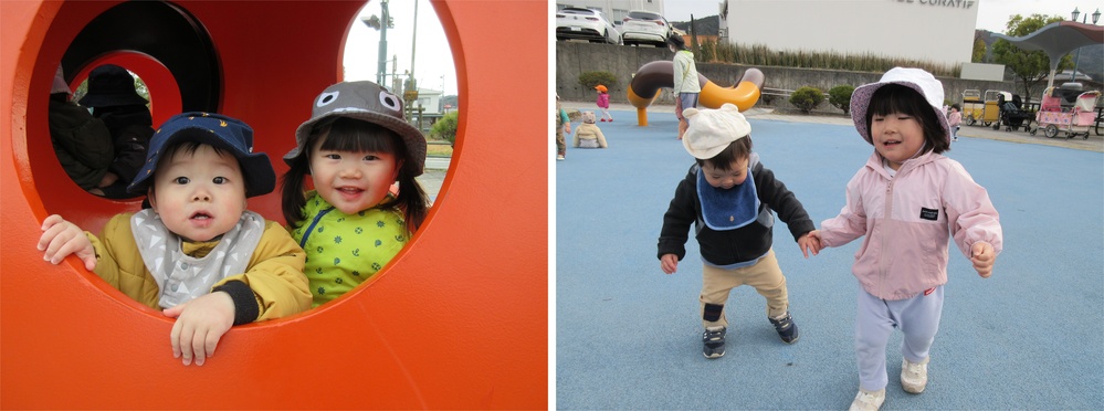 あすてらす公園で遊んでいる様子 (1)