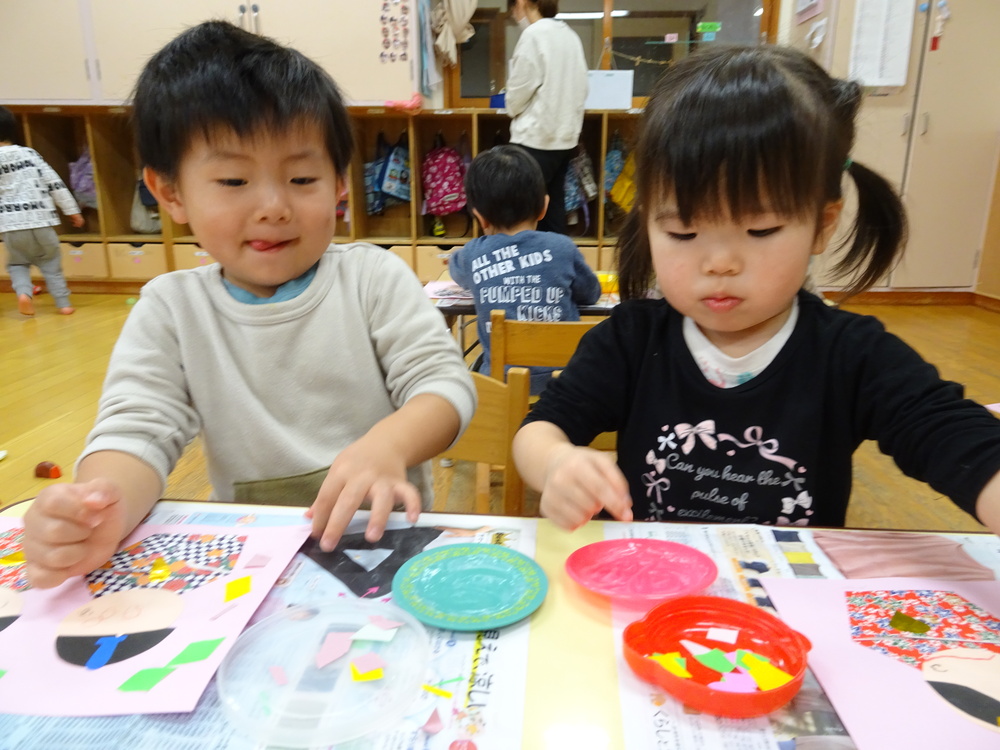 ひな飾り制作 (1)