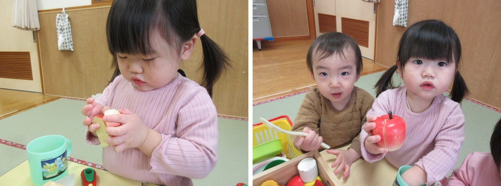 ままごと遊びをしている様子 (3)