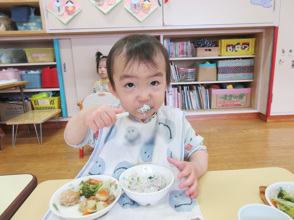 給食の様子