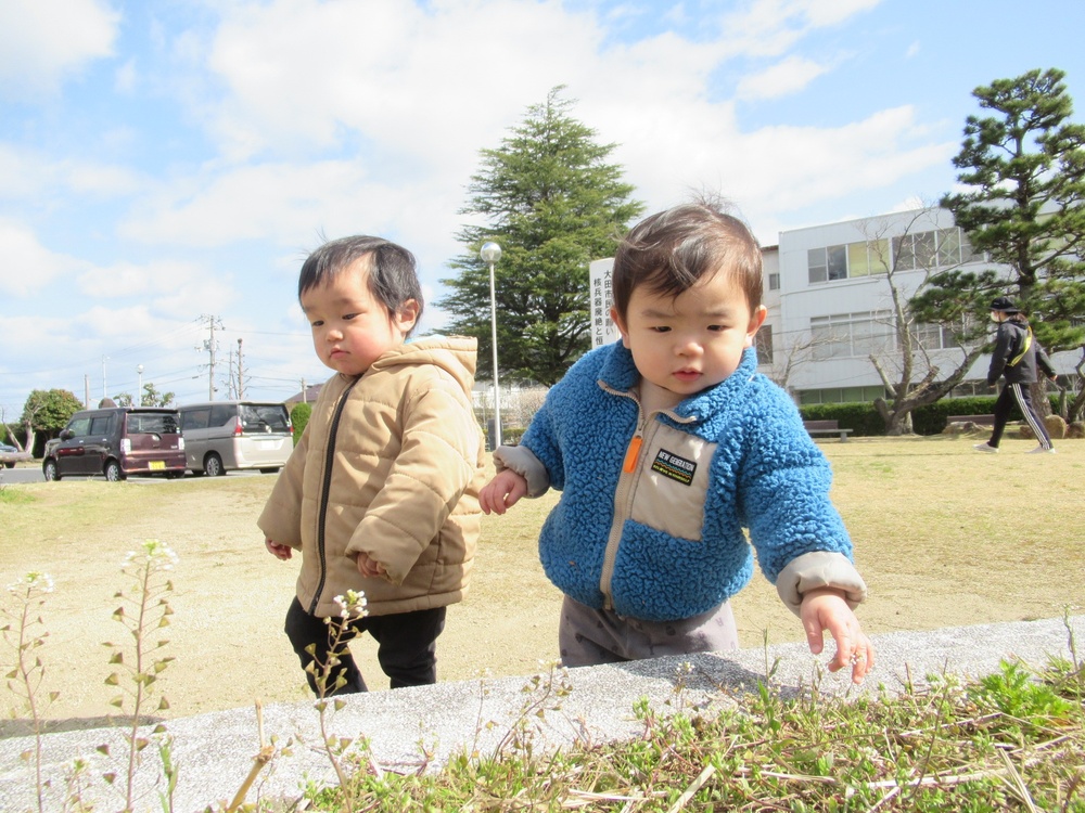 市民会館にお散歩に行っている様子 (8)