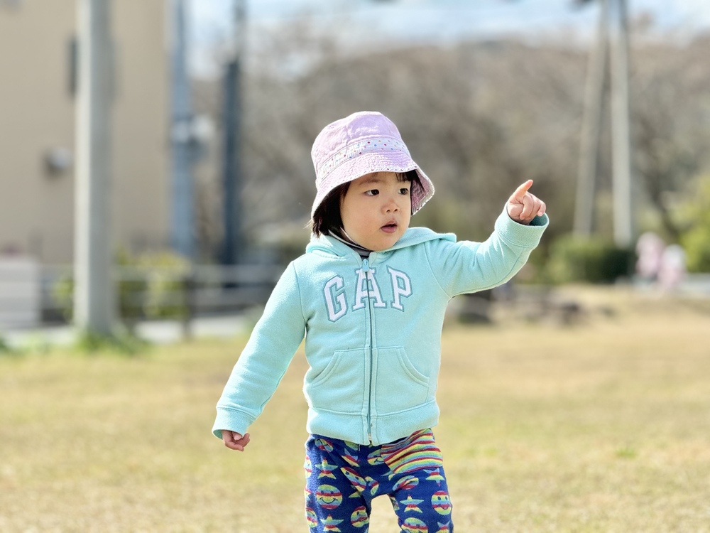 散歩の様子（警察署横広場）