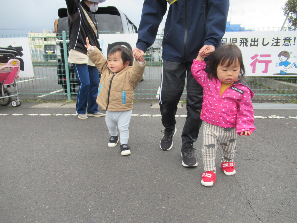 散歩とリズムの様子