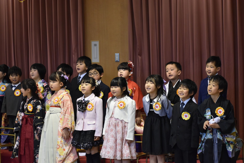 卒園式の様子