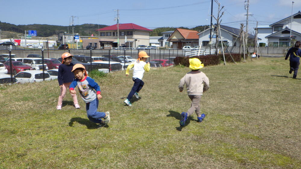 鬼ごっこの様子