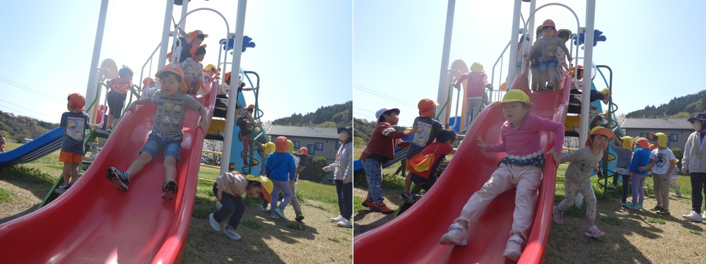 鳴滝公園で遊んでいる様子 (3)