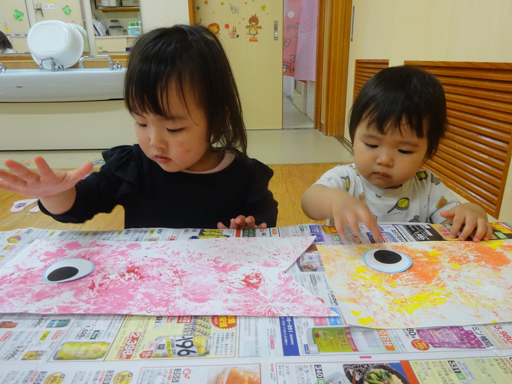 こいのぼり製作 (2)