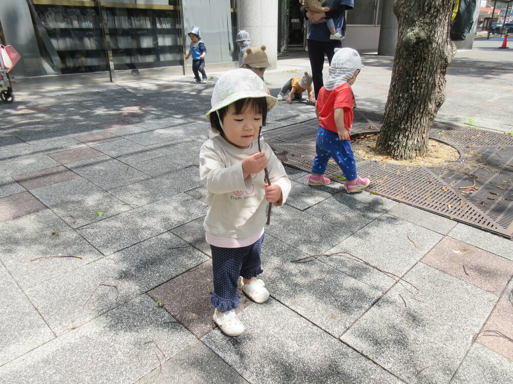 遊んでいる様子