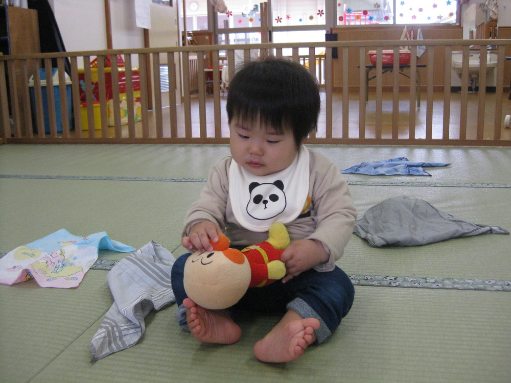ぬいぐるみ発見