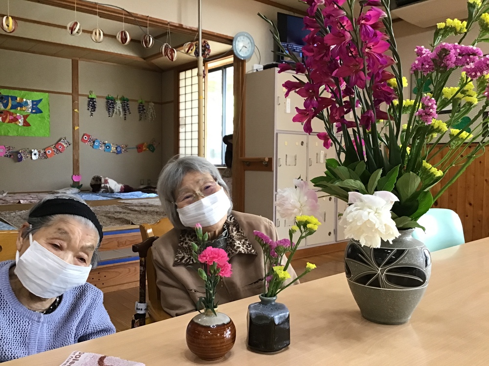 花と利用者