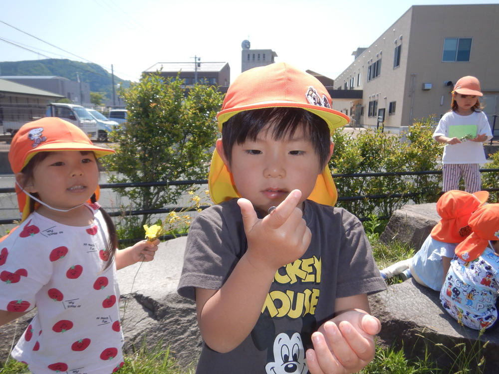 広場で遊んでいる様子 (4)