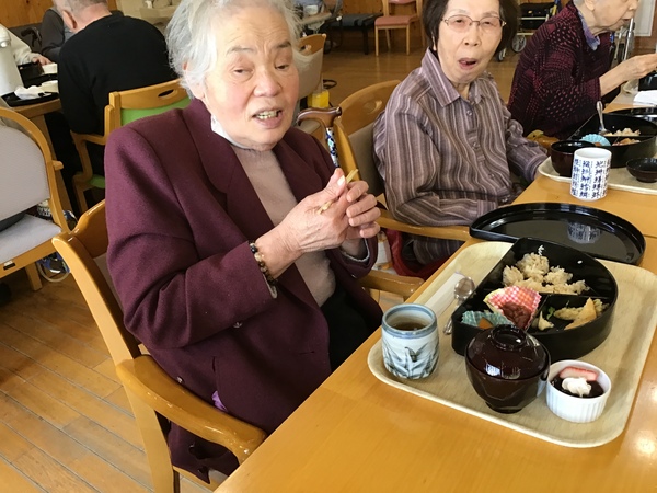 美味しいと仰られました