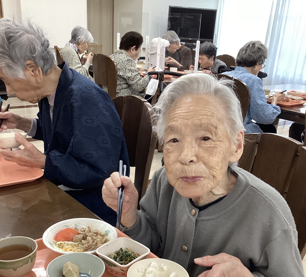 食事の様子