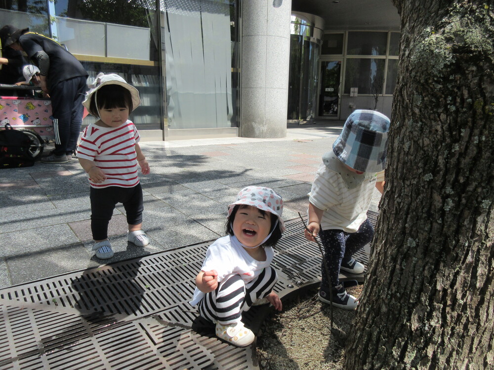 遊んでいる様子