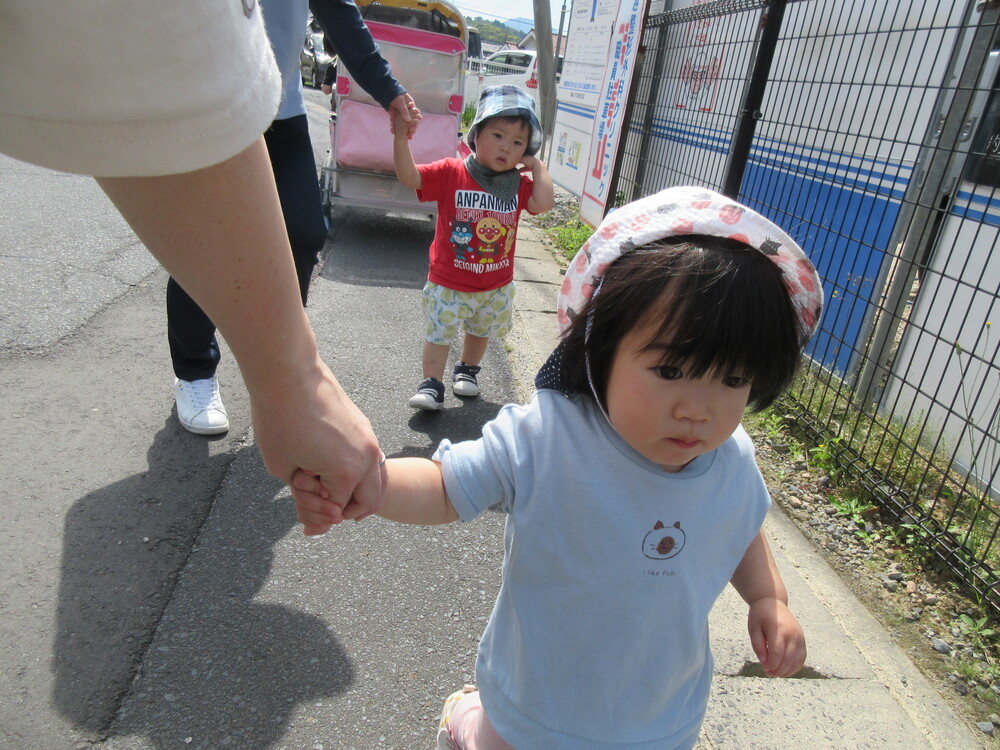 散歩の様子