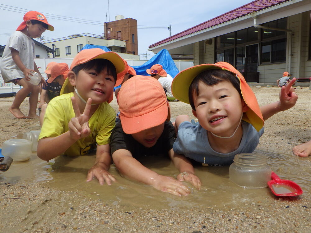 水・泥んこ遊び