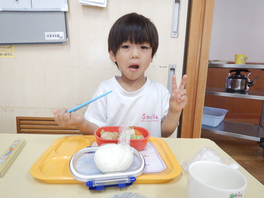 お弁当ごっこ (4)