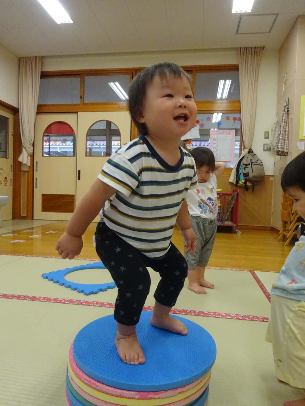 プラポイントで遊ぶ様子２