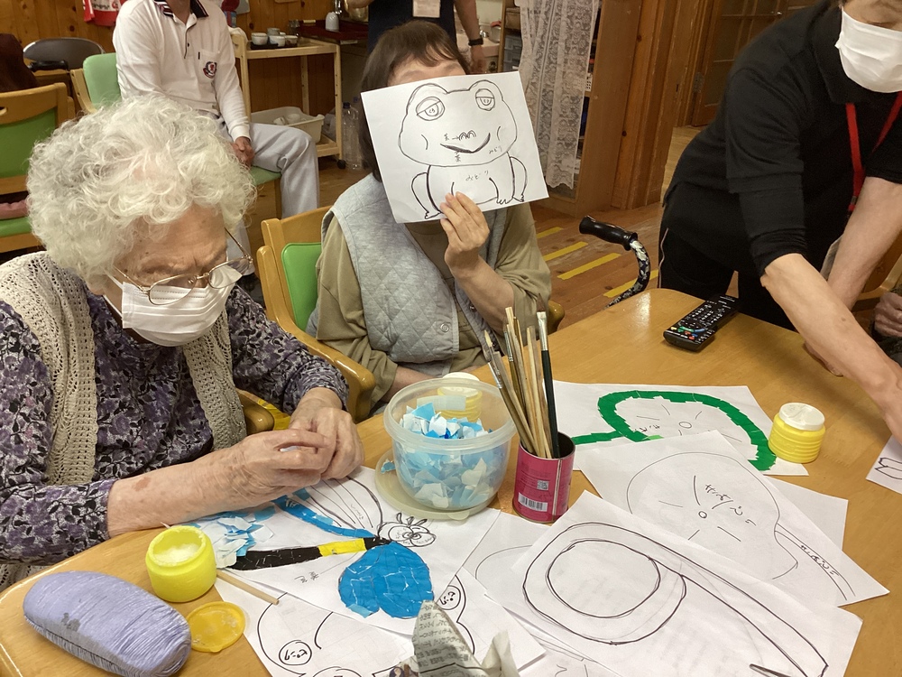 ちぎり絵